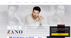 Desktop Screenshot of nickzano.net